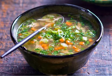 Chicken & vegetable soup