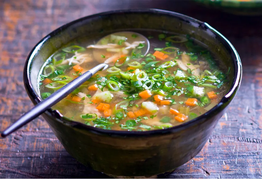 Chicken & vegetable soup Recipe | New Idea