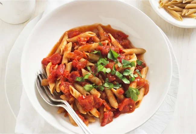 tomato chilli pasta