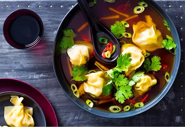 Pork Dumpling Soup