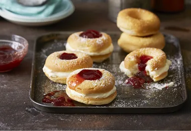 Lemonade scone doughnuts
