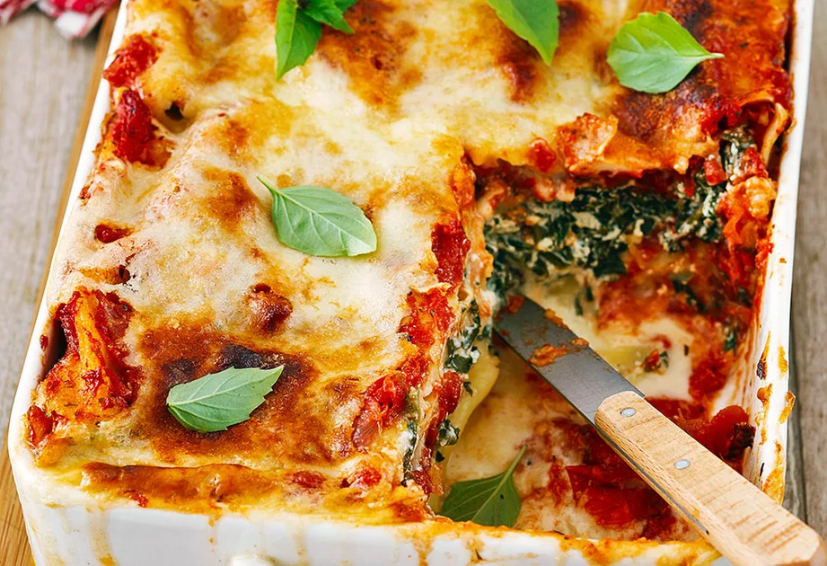Lasagne with spinach and ricotta Recipe | New Idea