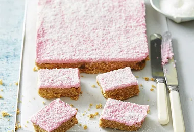 No-Bake Honey Ginger Jumble Slice