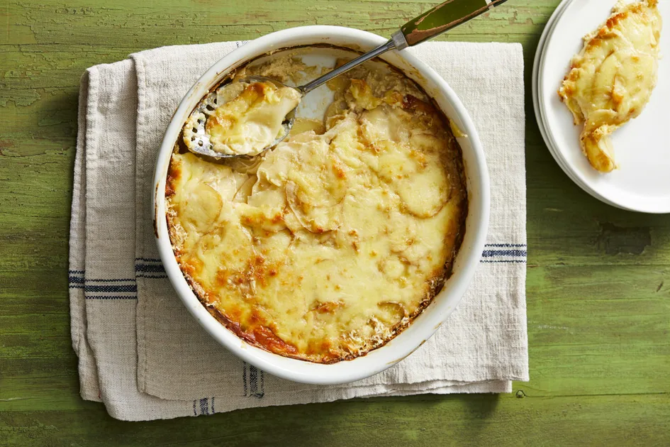 French Onion Potato Bake Recipe | New Idea
