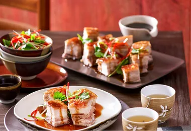 Pork Belly with Caramel Sauce