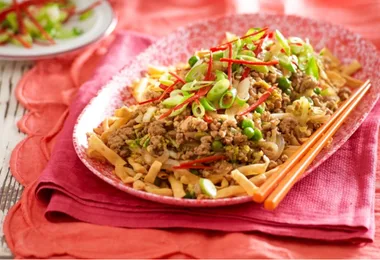 Pork Mince Chow Mein