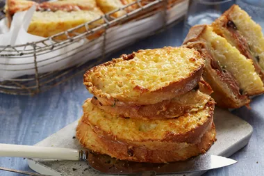 Savoury Ham And Cheese French Toast