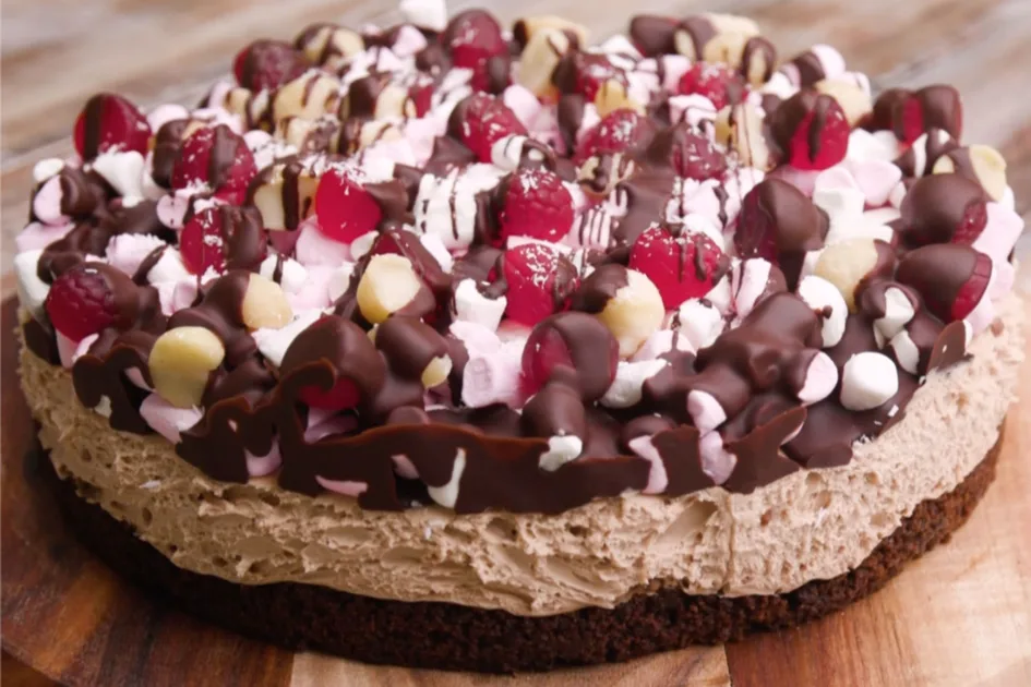 No Bake Rocky Road Cheesecake Recipe | New Idea