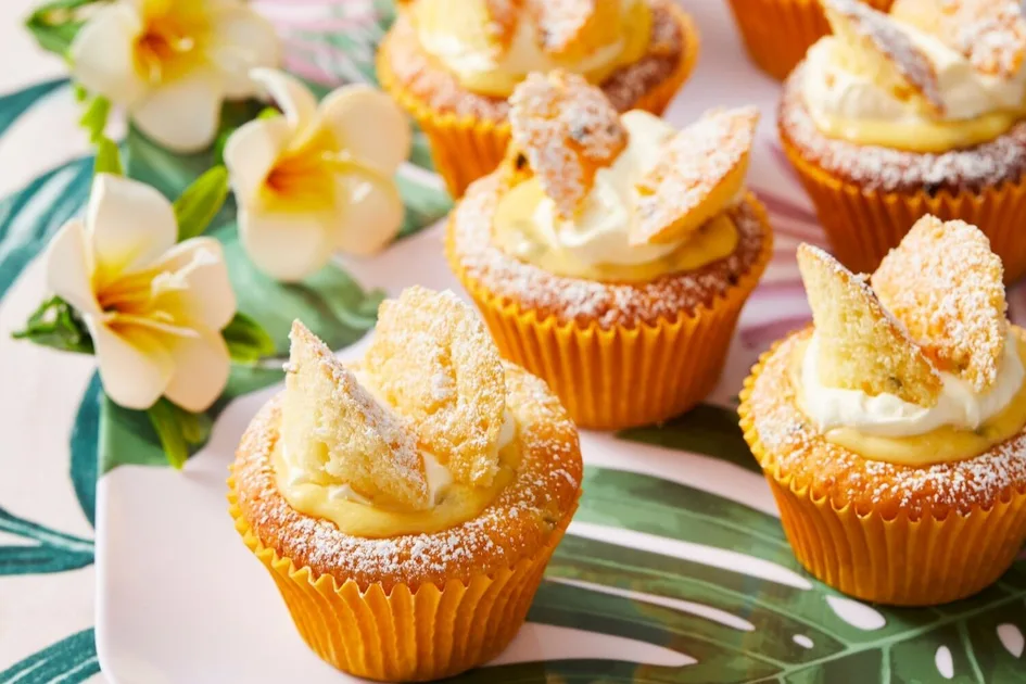 Passionfruit Butterfly Cakes Recipe | New Idea