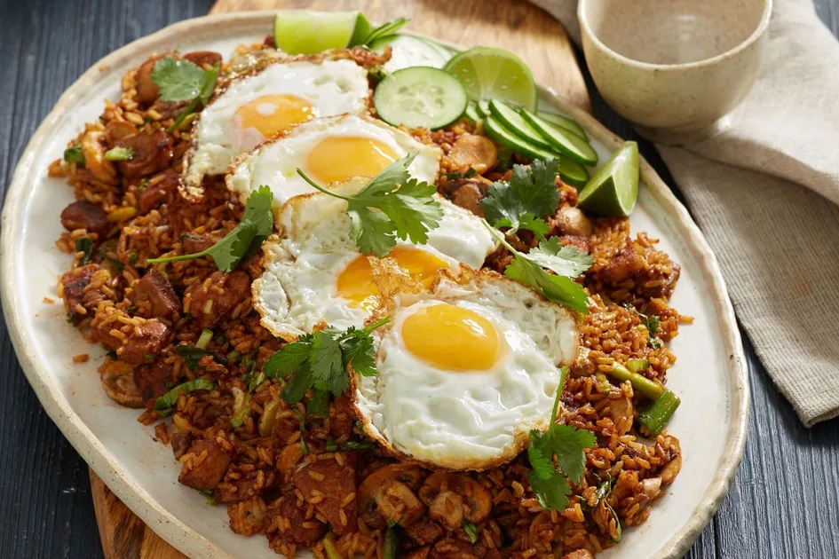 Leftover Pork Nasi Goreng Recipe | New Idea