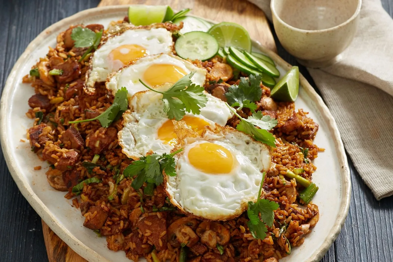 Leftover Pork Nasi Goreng Recipe | New Idea