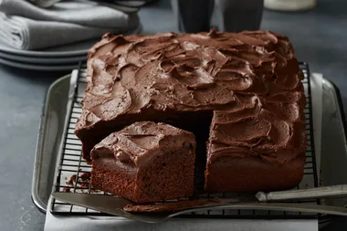 Best Ever Chocolate Slab Cake