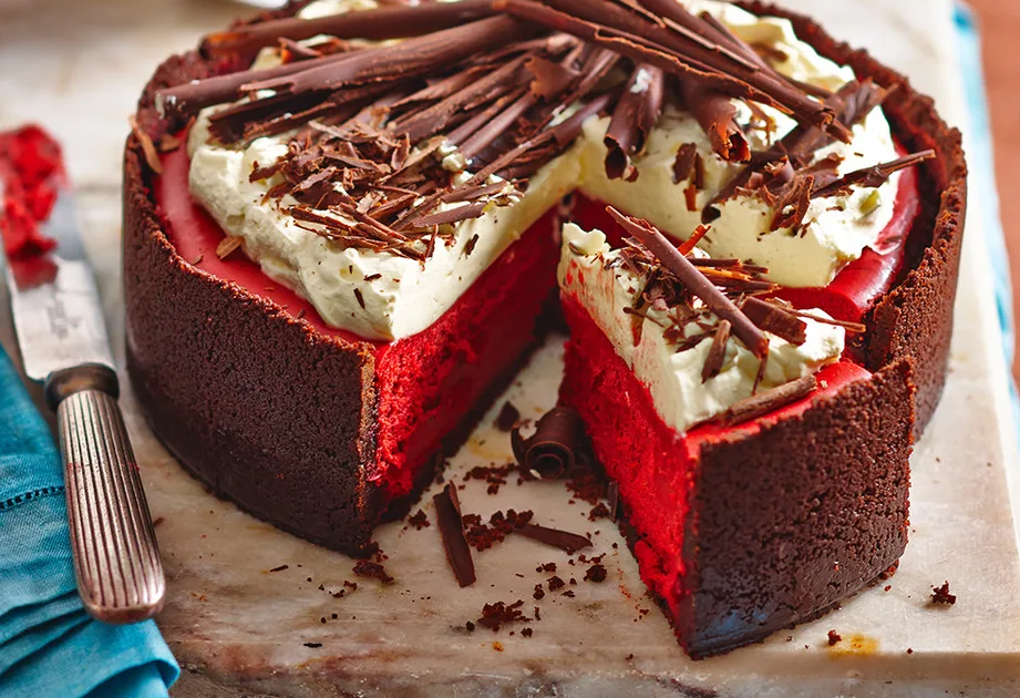 Red velvet cheesecake Recipe | New Idea