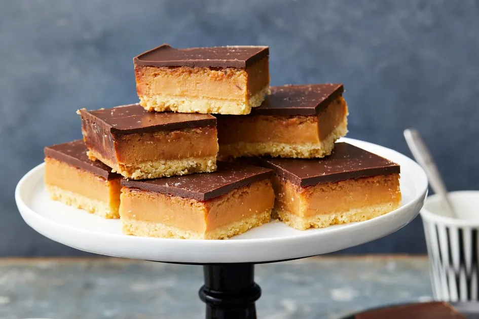 Salted Caramel Slice Recipe | New Idea