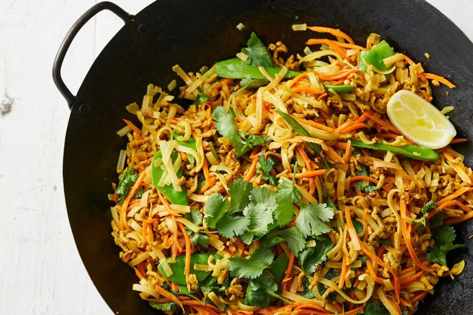 Peanut Singapore Noodles Recipe | New Idea