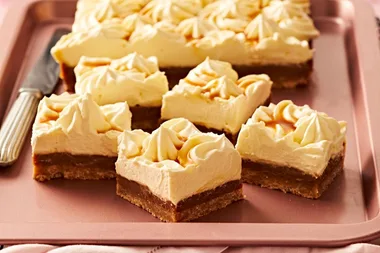 Slice of heaven: Try this easy Caramel latte slice recipe