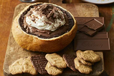 Chocoholic’s Dessert Cob Dip