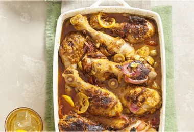 Spice up your life with these Moroccan chicken drumsticks