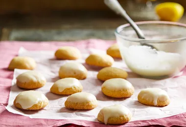 Lemon butter biscuits