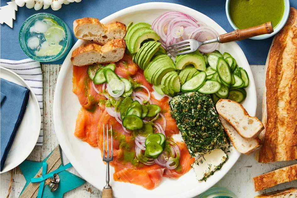 Smoked Salmon Grazing Platter Recipe | New Idea