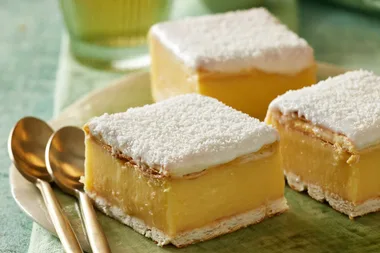 Coconut Vanilla Slice