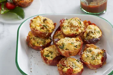 These Mediterranean mini frittatas will be the hit of your next gathering