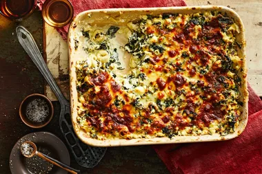 Spinach and Ricotta Tortellini Bake