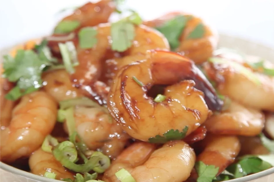 20-Minute Honey Garlic Prawns Recipe | New Idea