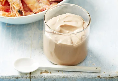 Light seafood sauce
