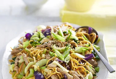 Pork chow mein