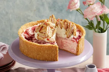 This Monte Carlo Cheesecake recipe takes just 45 minutes to make