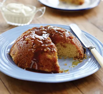 Ginger steamed pudding