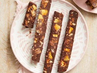 Chocolate-Loaded Hedgehog Slice