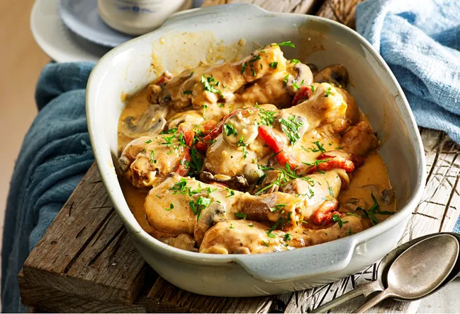 Chicken Stroganoff