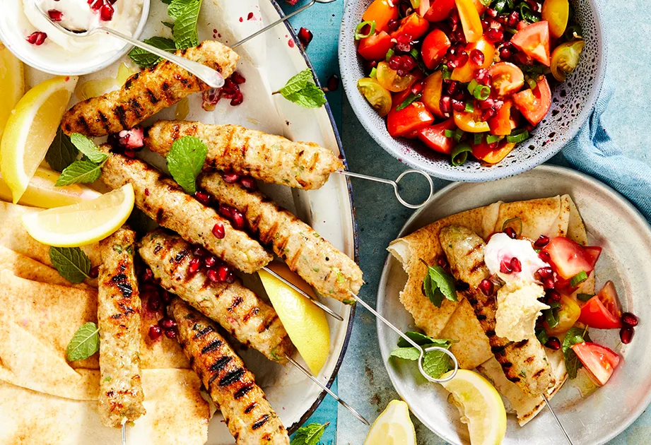 Grilled chicken koftas | New Idea