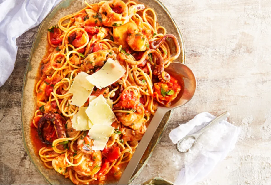 Spaghetti marinara Recipe | New Idea