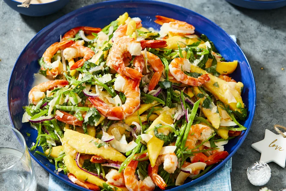 Prawn, Coconut and Mango Salad Recipe | New Idea