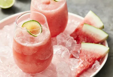 Vodka, Watermelon and Lime Slushie