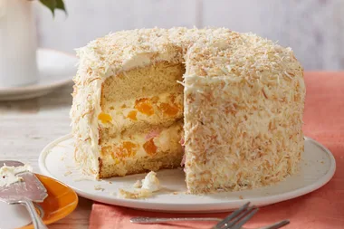 Boozy Malibu Coconut Cake