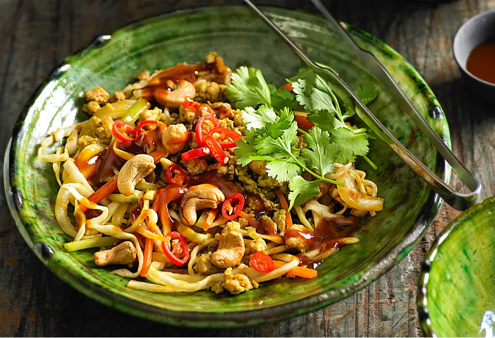 pork and cabbage stir-fry