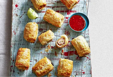 Thai-style Sausage Rolls