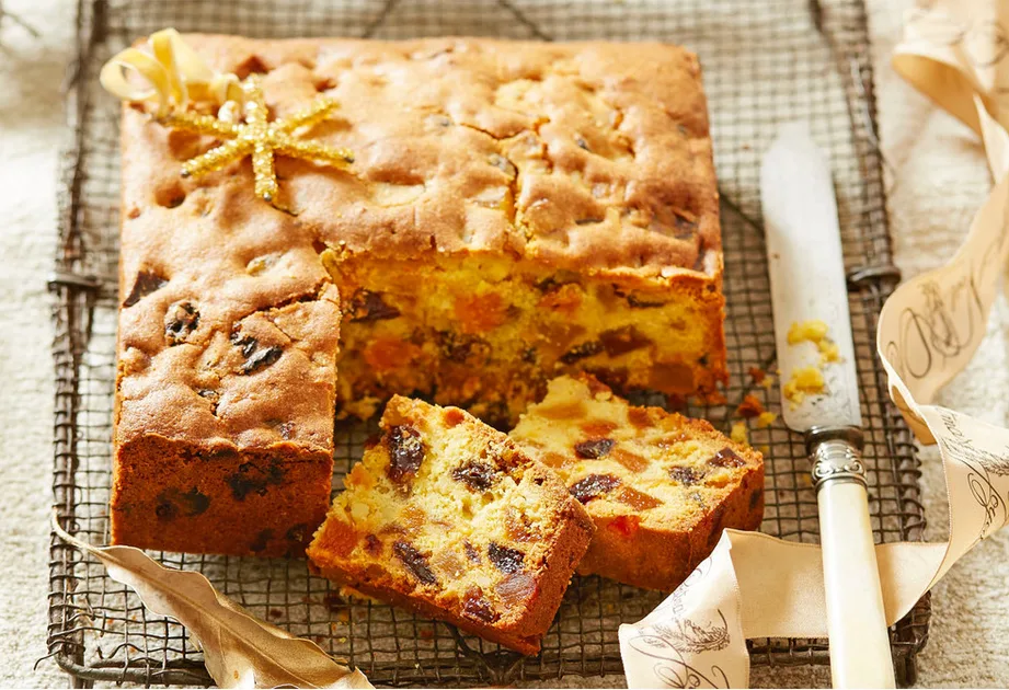 Golden fruit cake Recipe | New Idea