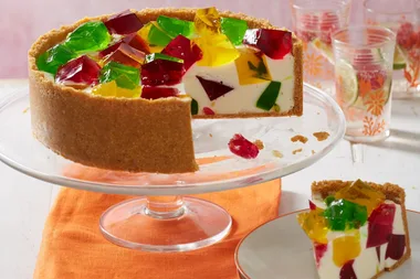 Stained Glass Cheesecake