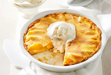 Peach kuchen