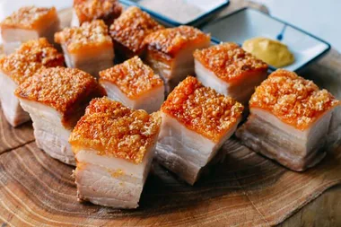 Crispy pork belly