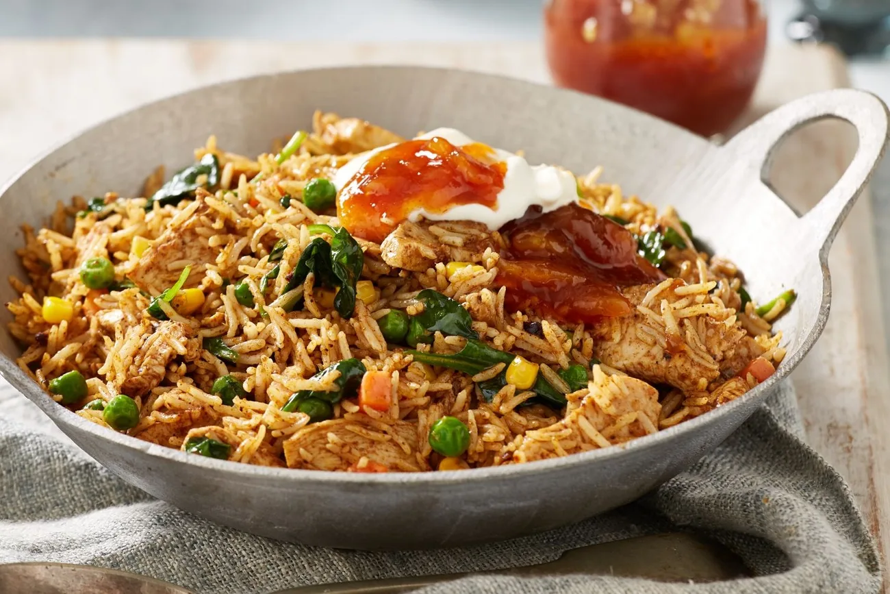 15-Minute Butter Chicken Rice Recipe | New Idea