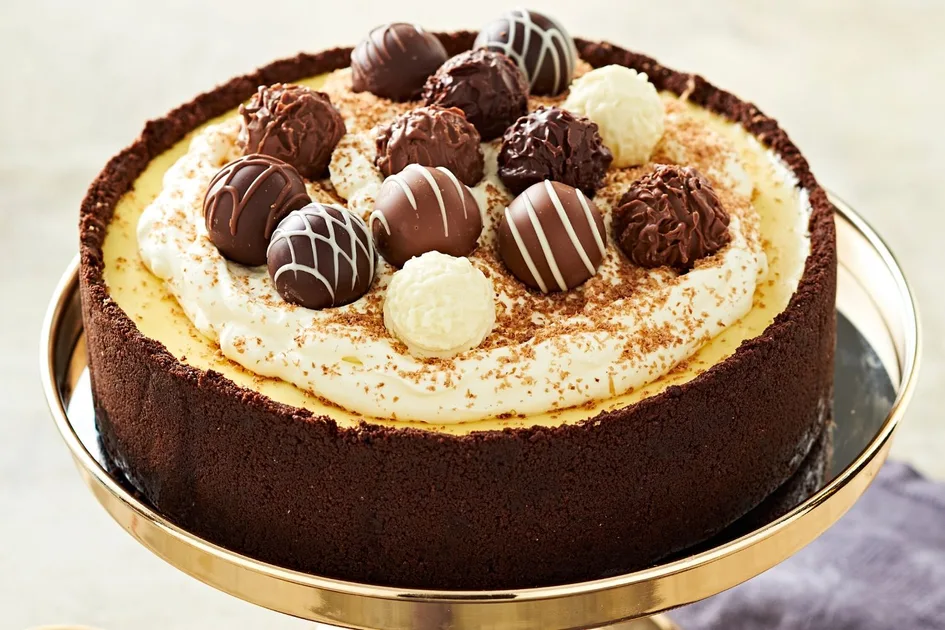 Lindt Chocolate Truffle Cheesecake Recipe | New Idea