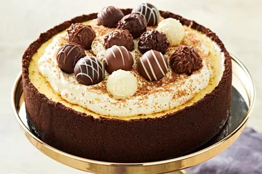 Lindt Chocolate Truffle Cheesecake