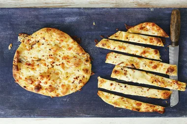 Garlic and Cheese Naan Fingers