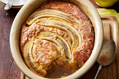 Sticky Banoffee Self-Saucing Pudding